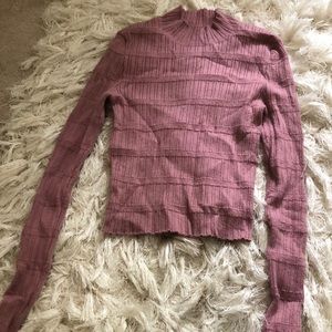 LA Hearts Cropped Long Sleeve